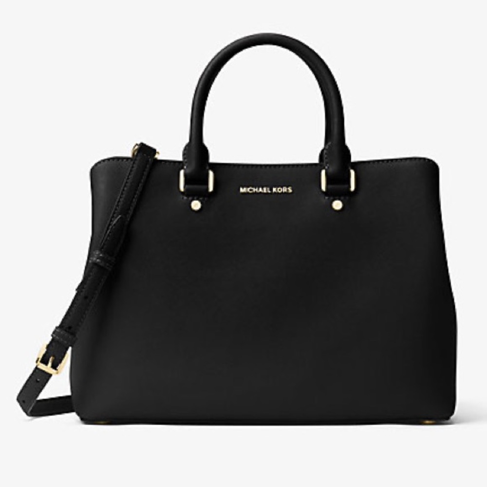 Michael Kors Savana Large Saffiano Leather Satchel. - Picture 2 of 8